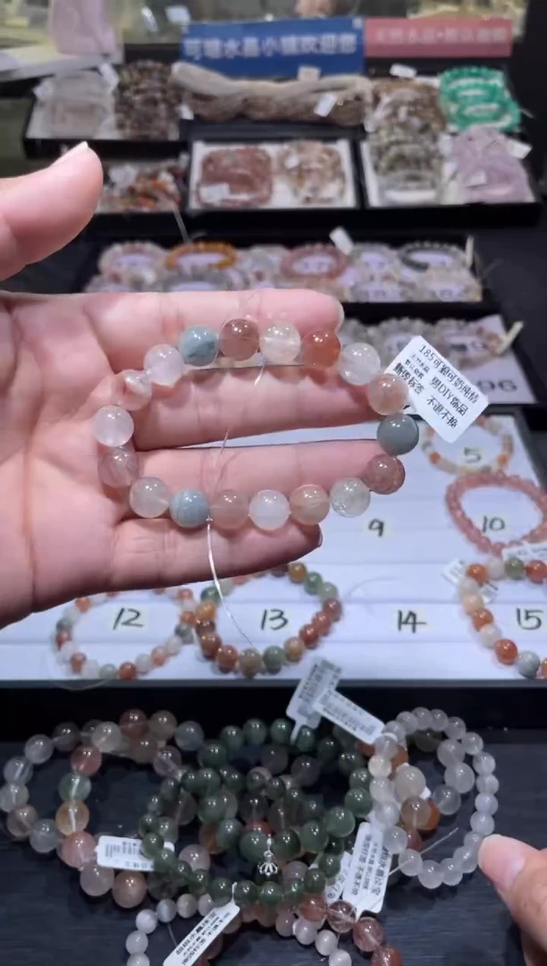 【闪购商品】水晶手链未镶嵌393号天然水晶