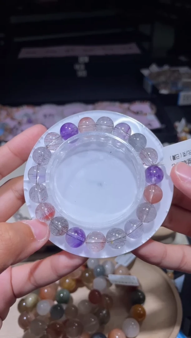 【闪购商品】水晶手链未镶嵌21号多样性发一W 10mm+