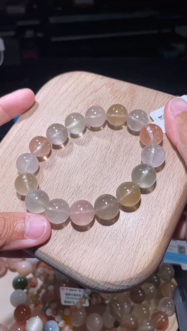 【闪购商品】水晶手链未镶嵌53号多样性发一Y 13mm+