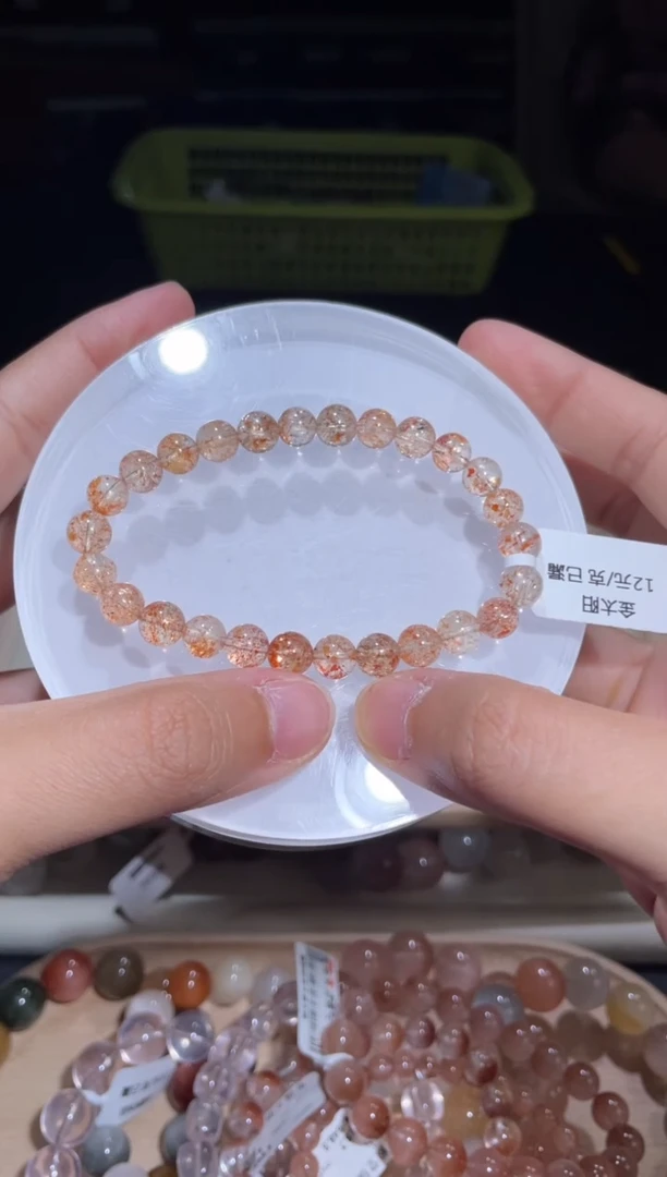 【闪购商品】水晶手链未镶嵌8号多样性发货-C 7mm+