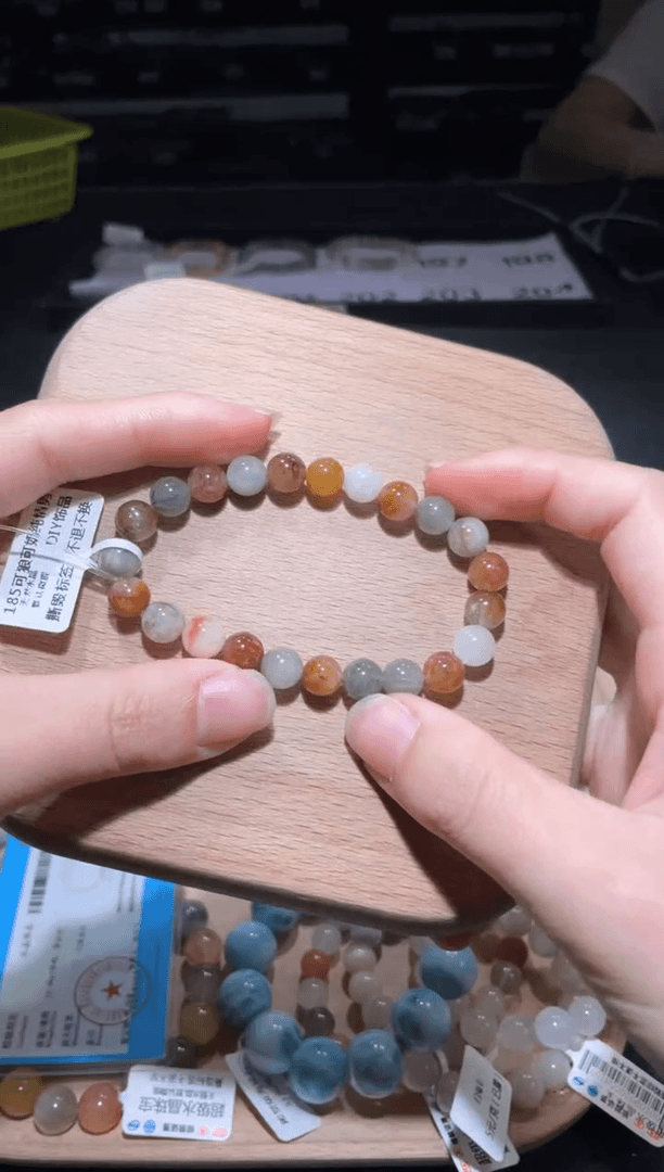 【闪购商品】水晶手链未镶嵌197号多样性发货-CC  +mm