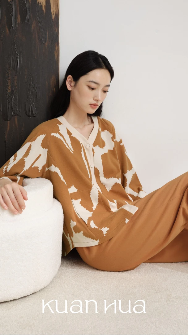 云姐甄选2024秋冬新款家居服套装96922