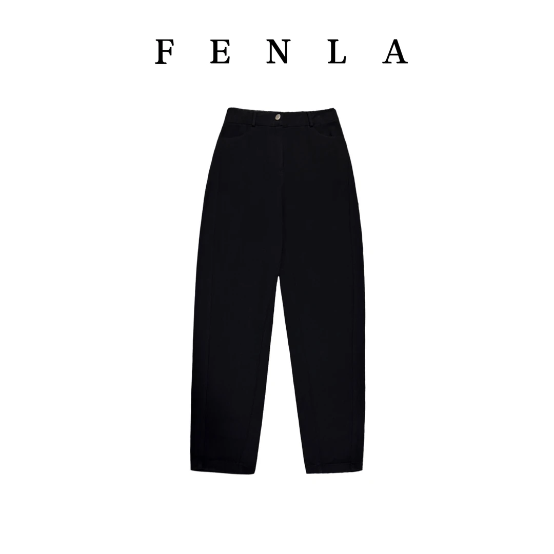 【惠姐私服】宽松直筒百搭显瘦高腰阔腿气质休闲白牛仔裤  82218