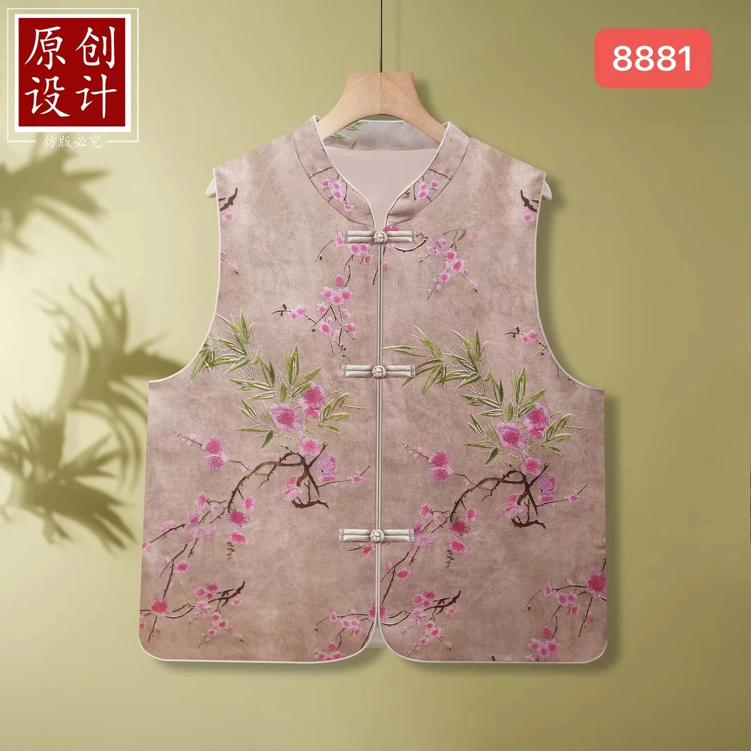 8881-23新中式国风舒适时尚上衣