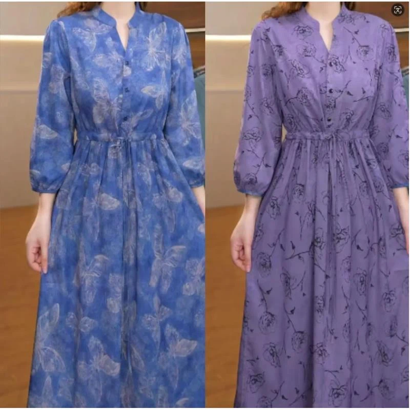 7822-15新款时尚休闲双面穿连衣裙