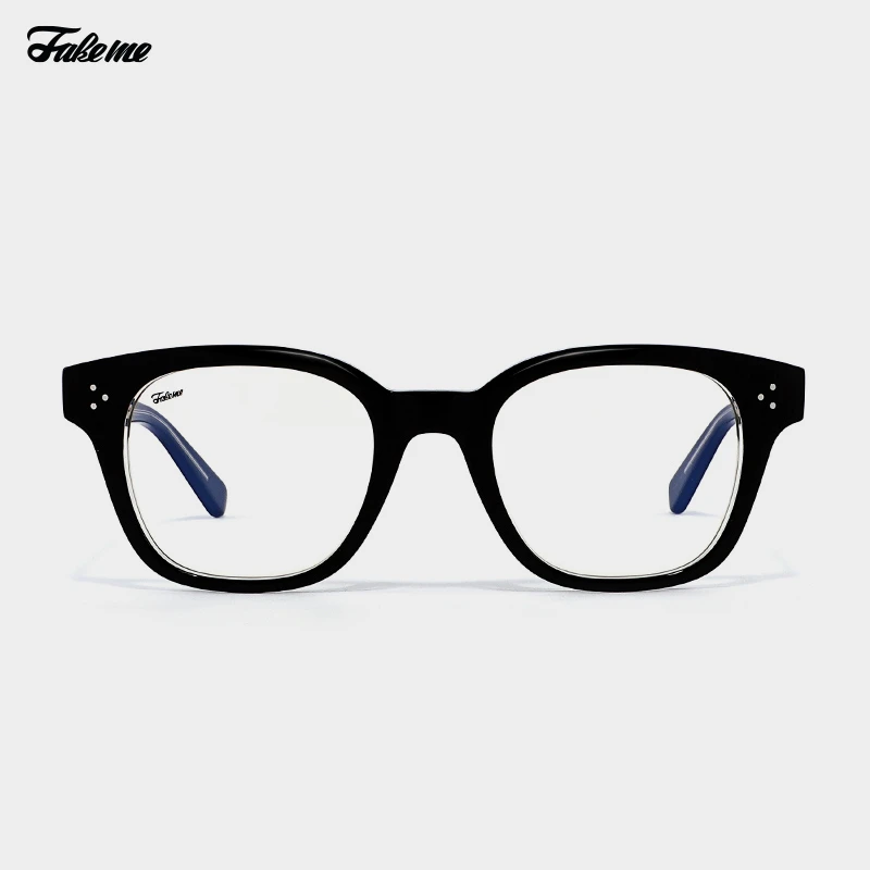Fakeme【活动专属】超轻板材黑框近视眼镜架韩版素颜 Geddes