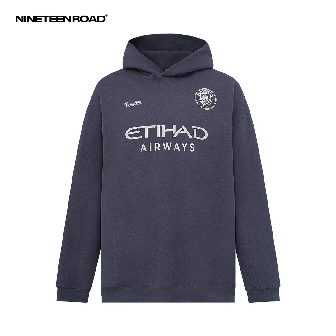 【曼城】-24/25AW Life-支线 ES色系【500克】500克重磅加绒连帽卫衣