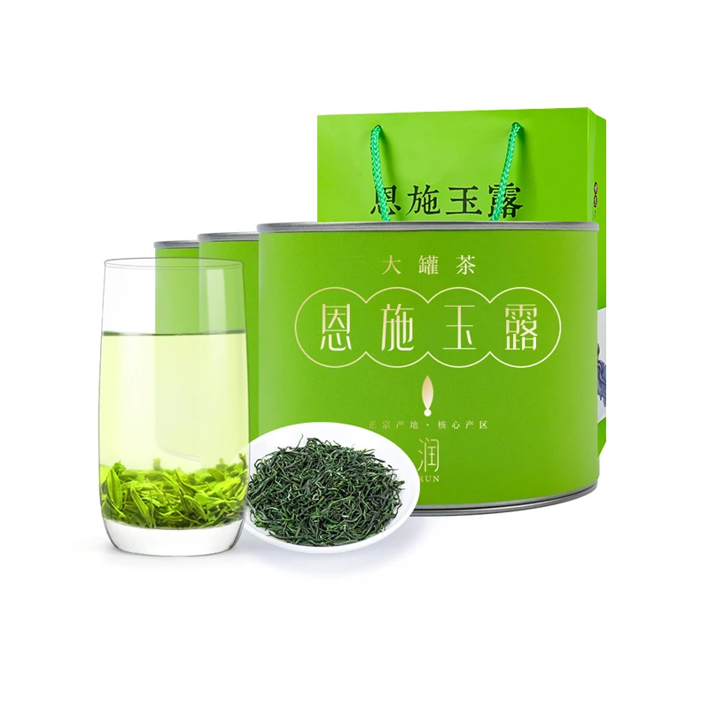 御景茶业 湖北特产恩施玉露绿茶茶叶明前清香型绿茶