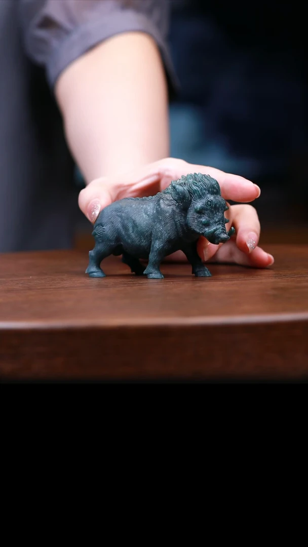 【闪购商品】定制翡翠未镶嵌野猪