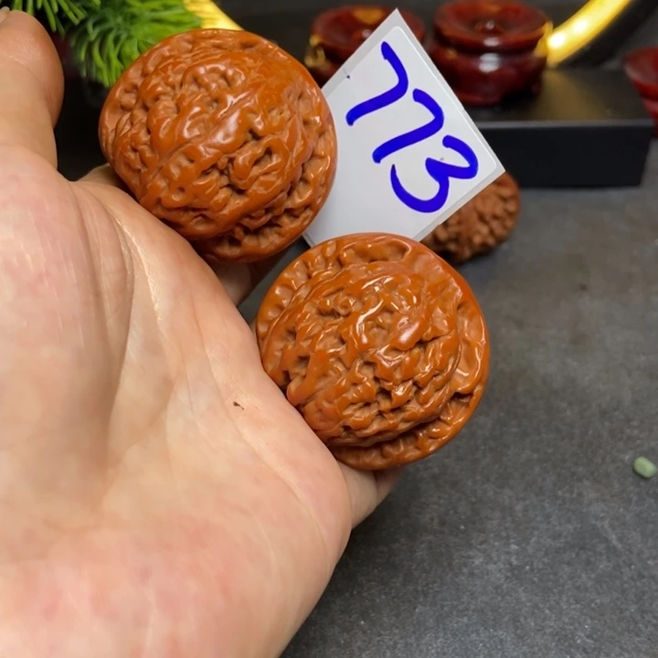 文玩核桃把件41官帽773