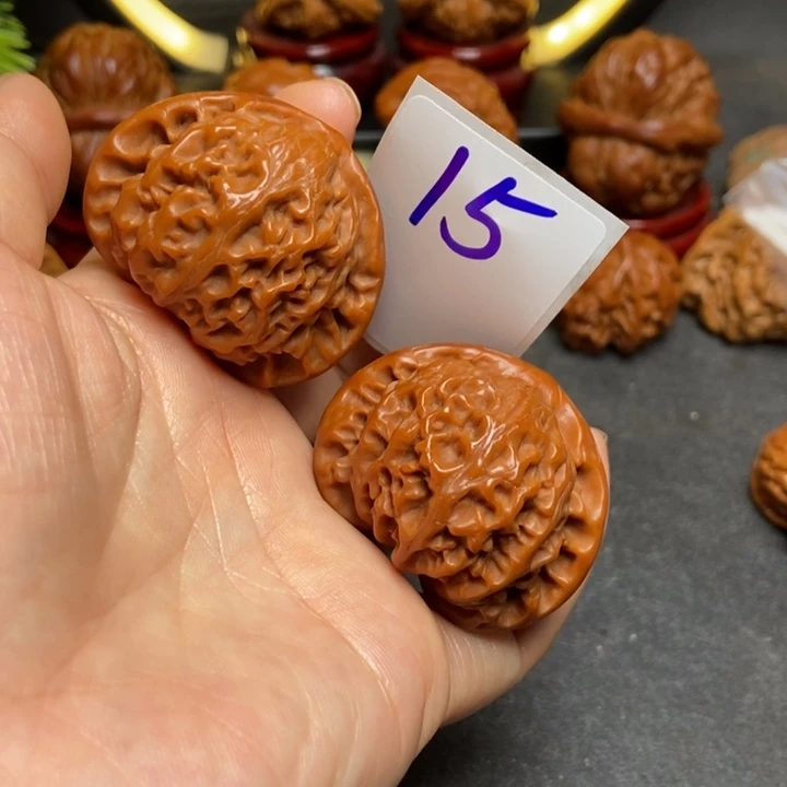 文玩核桃把件42宫灯15