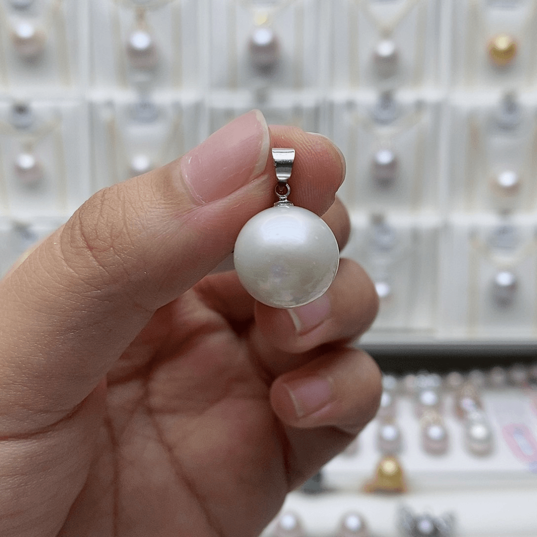 淡水珍珠颈饰合金