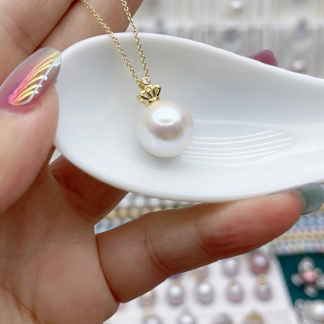 淡水珍珠颈饰合金