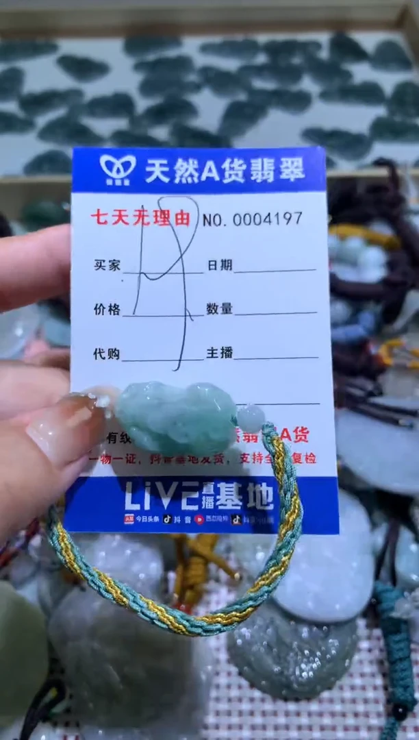 【闪购商品】翡翠颈饰未镶嵌7860