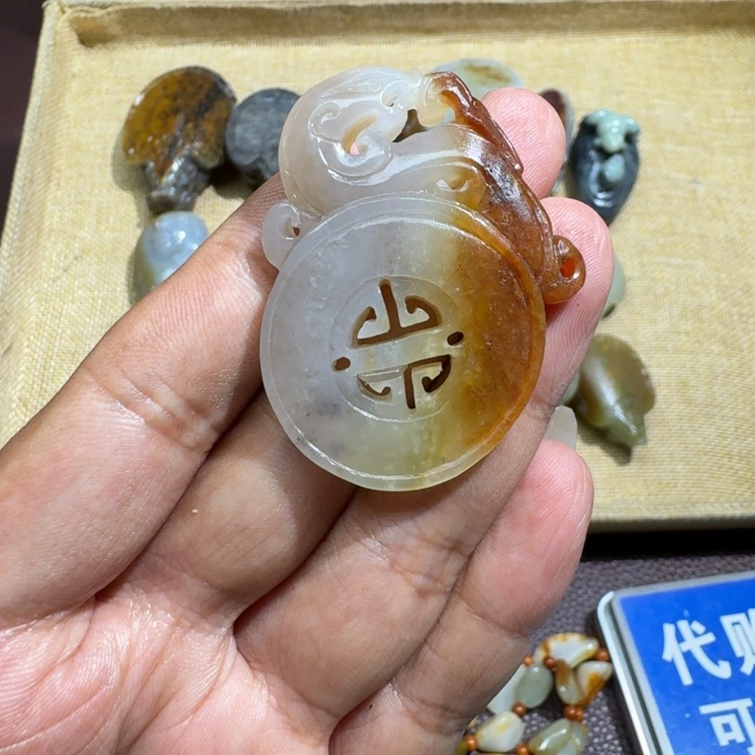和田玉吊坠(不含链)未镶嵌恩***数