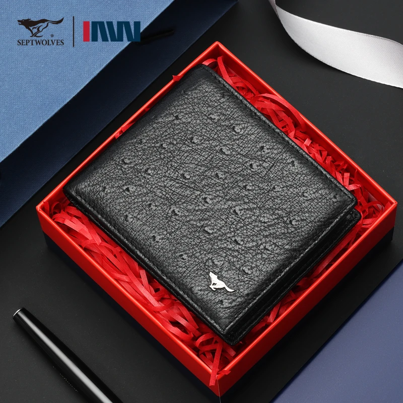 七匹狼男士钱包2025新款礼盒装真皮钱夹送男友皮夹礼物送礼物优选
