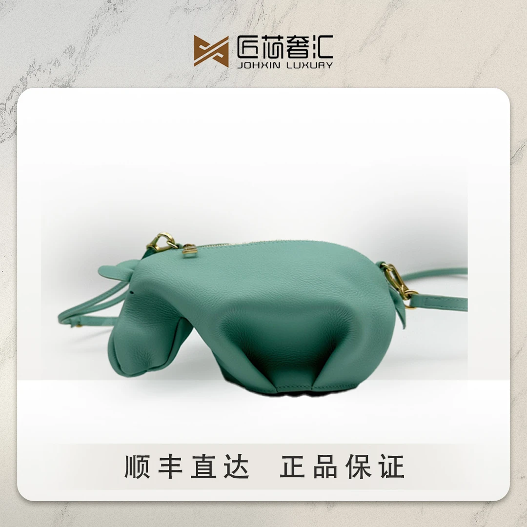 95新 LOEWE/罗意威 河马单肩斜挎包11359
