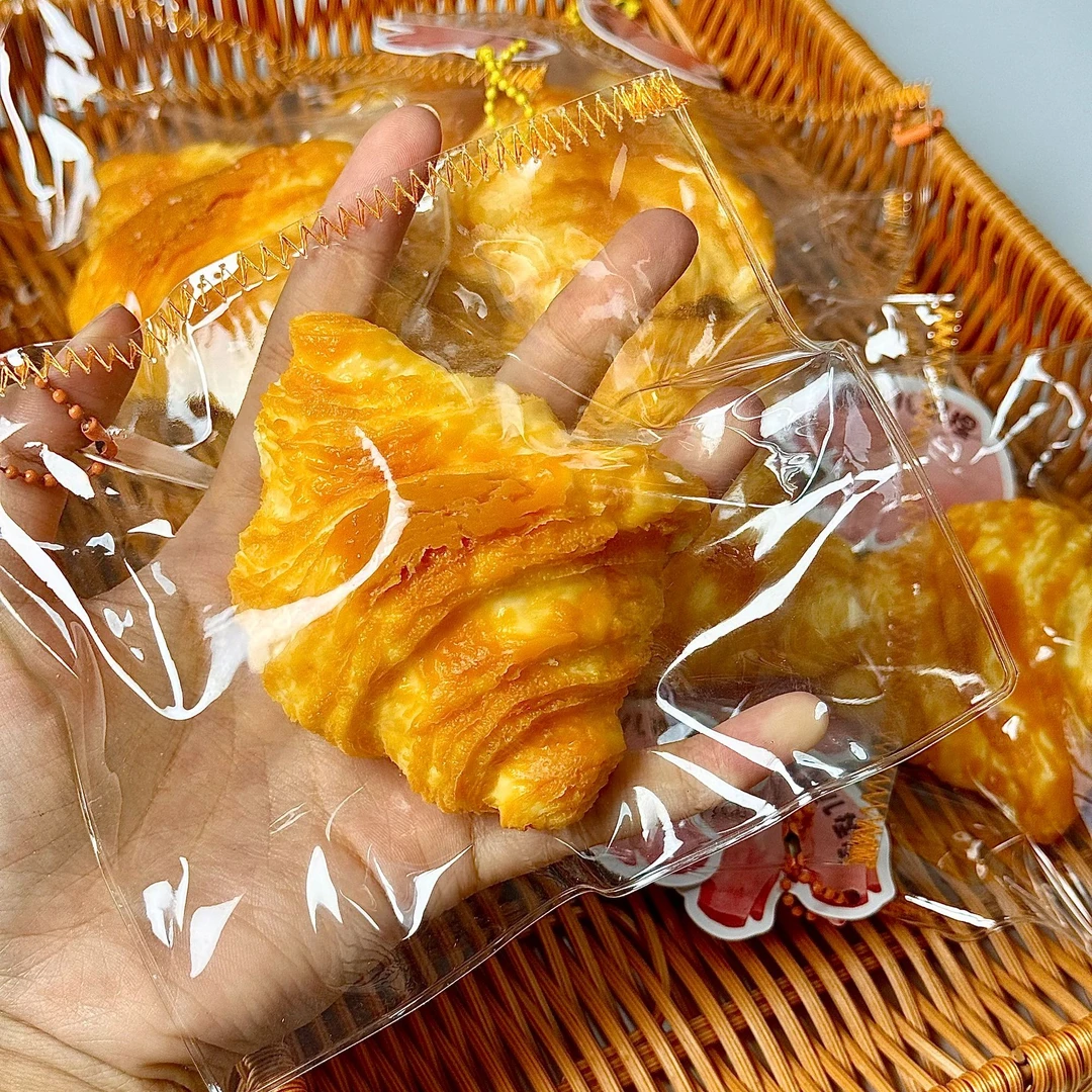 泥感 原味可颂 默认微瑕 捏捏乐玩具