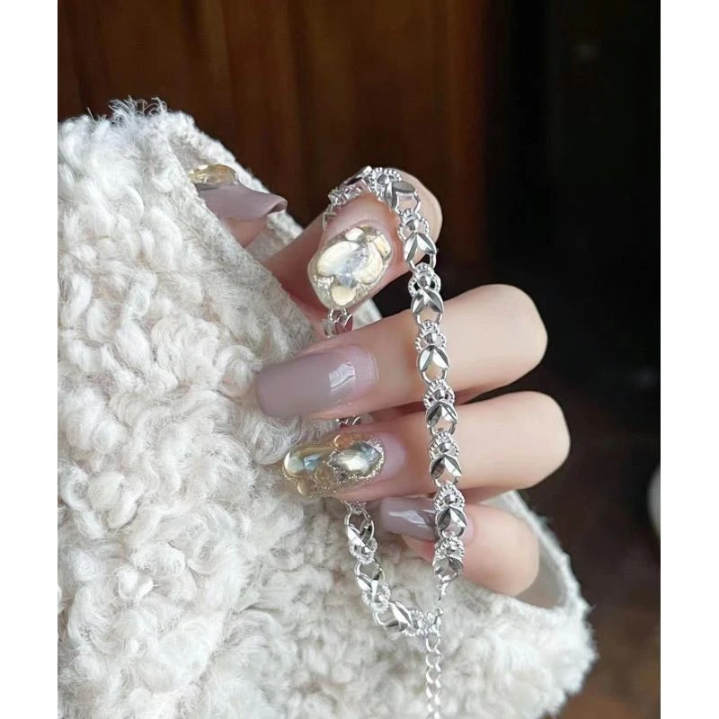 足银银制品 兔兔手链 兔兔4D立体手链 精致闺蜜姐妹同款轻奢（632）