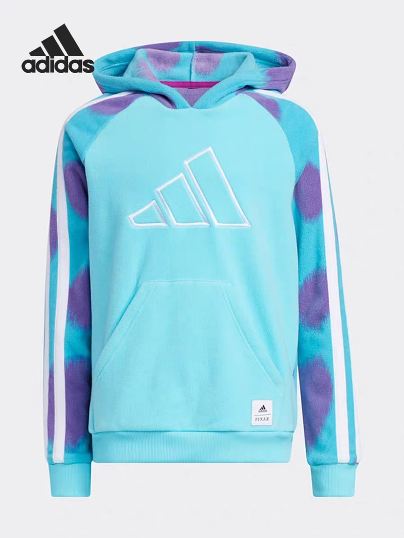 Adidas/阿迪达斯正品秋季新款大童运动连帽卫衣HB1741