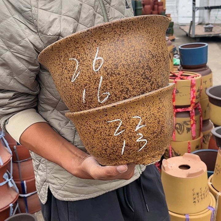 紫砂紫砂花盆紫砂花盆