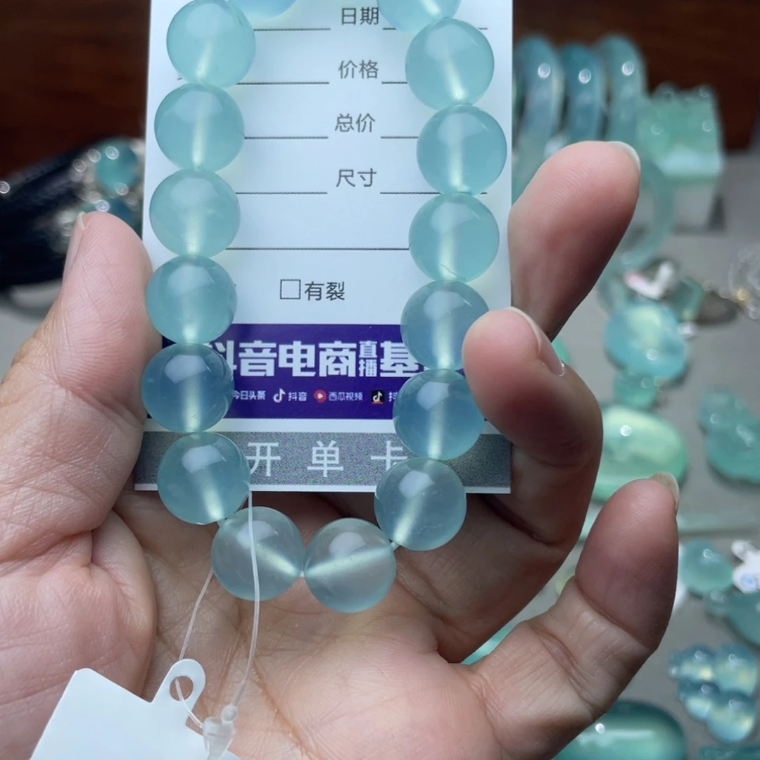 蛇纹石玉手链未镶嵌