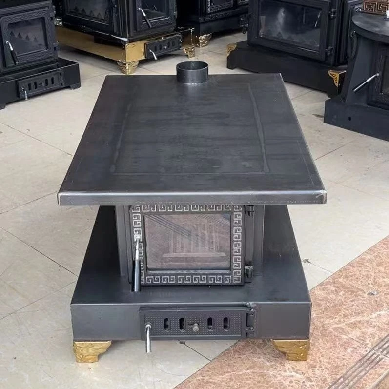 藏族取暖炉冬季采暖炉子柴火炉家用烧柴农村烤火炉柴火灶藏民新型