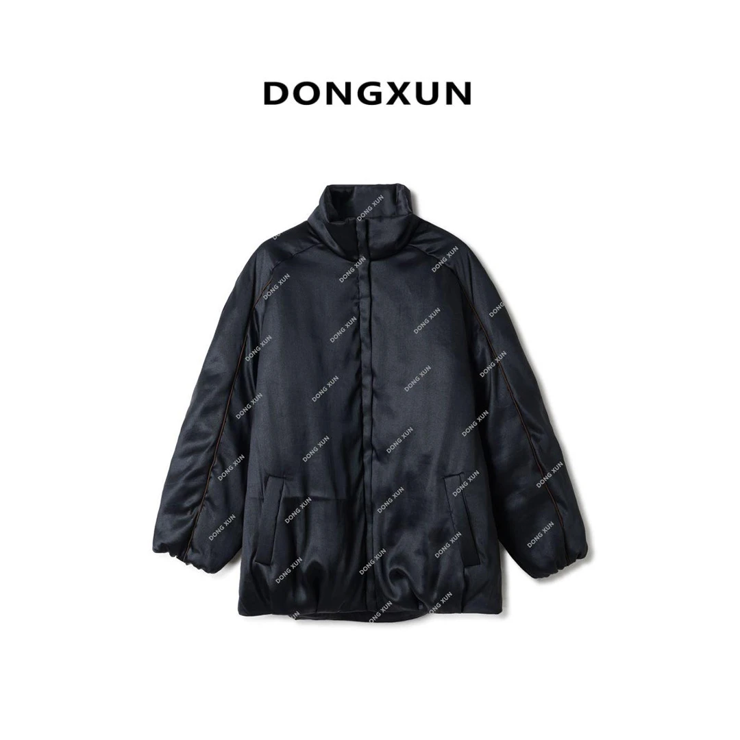 【大黑鹅】满分桑蚕丝香云纱鹅绒服百搭显瘦DX24YR001羽绒服冬季