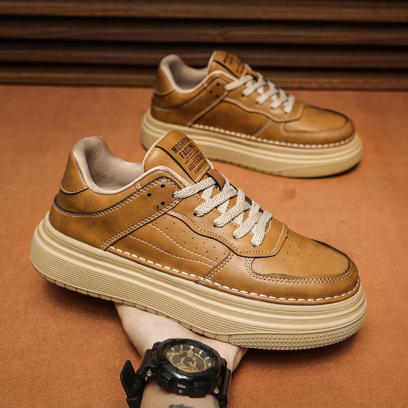 秋冬男鞋2024爆款韩版潮流男士板鞋百搭休闲鞋子网红潮鞋MDY6159