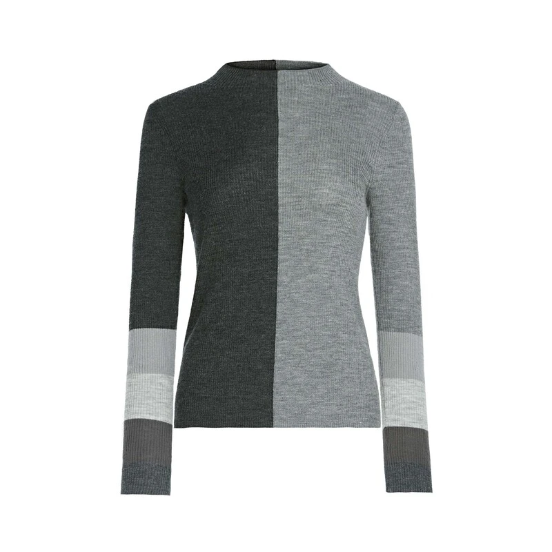 S·DEER圣迪奥轻奢时尚大气上档次简约小众女款休闲毛衣S233Z3517