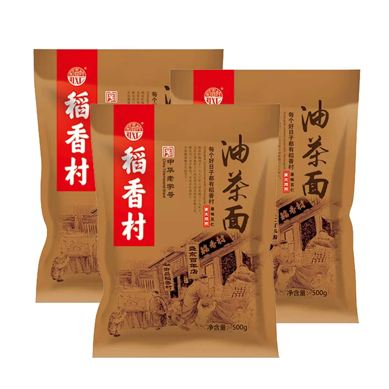 【稻香村】传统糕点油茶面500g*3袋