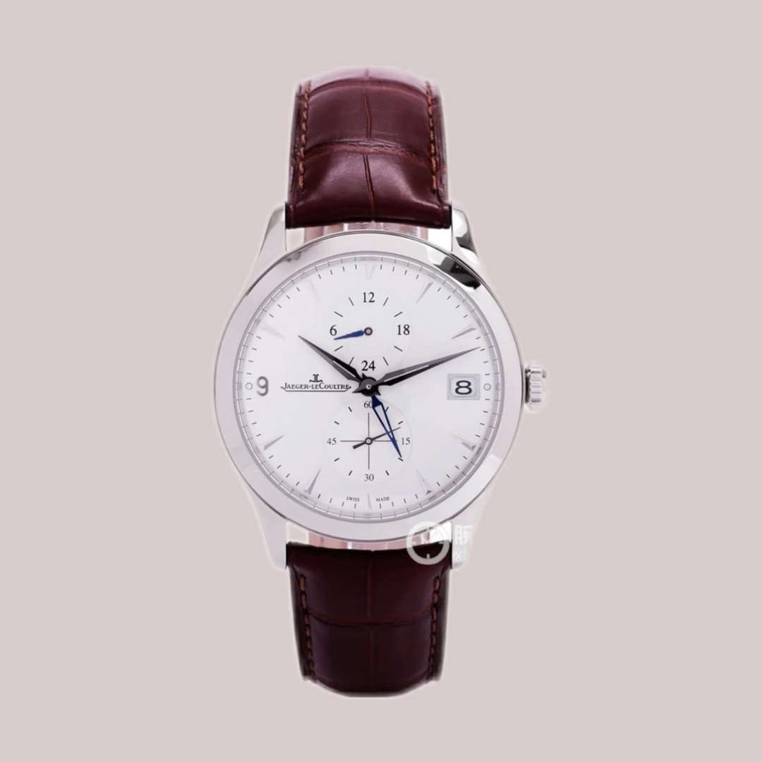99新 Jaeger-LeCoultre/积家 积家大师系列Q1628430 双时区