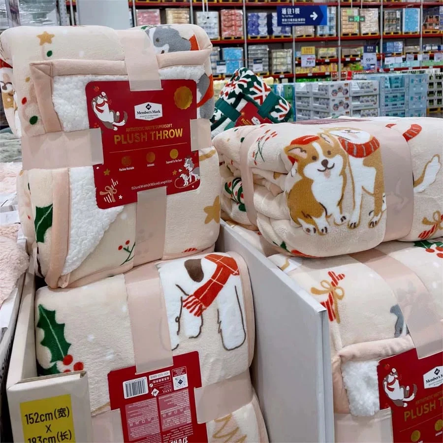 ZQ飞行毯羊羔绒贵妃加厚午睡空调毯加绒午睡毯 颜色不挑