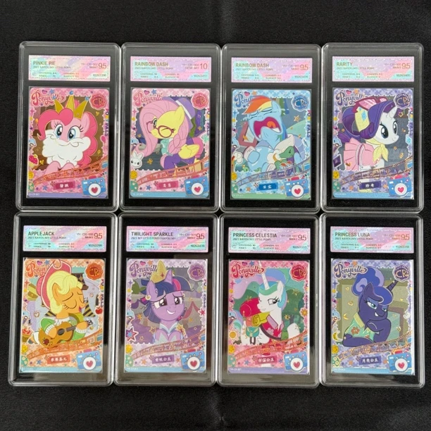 【小马宝莉评级卡】正版聚卡PCG小马宝莉评级卡一张-趣影1弹cr黑背