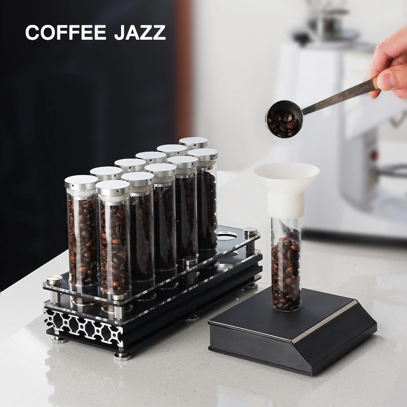 COFFEE JAZZ咖啡豆密封罐创意单向排气保存罐商用养豆罐闻香瓶