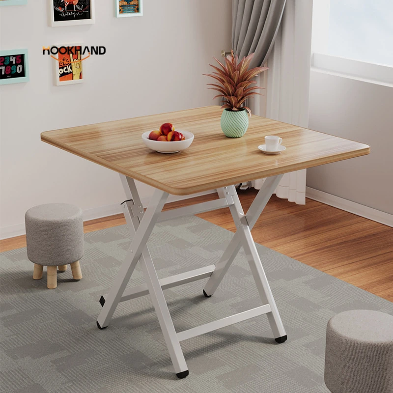 可折叠桌餐桌夜市小吃简易圆桌出租屋户外便携摆摊吃饭方桌小桌子