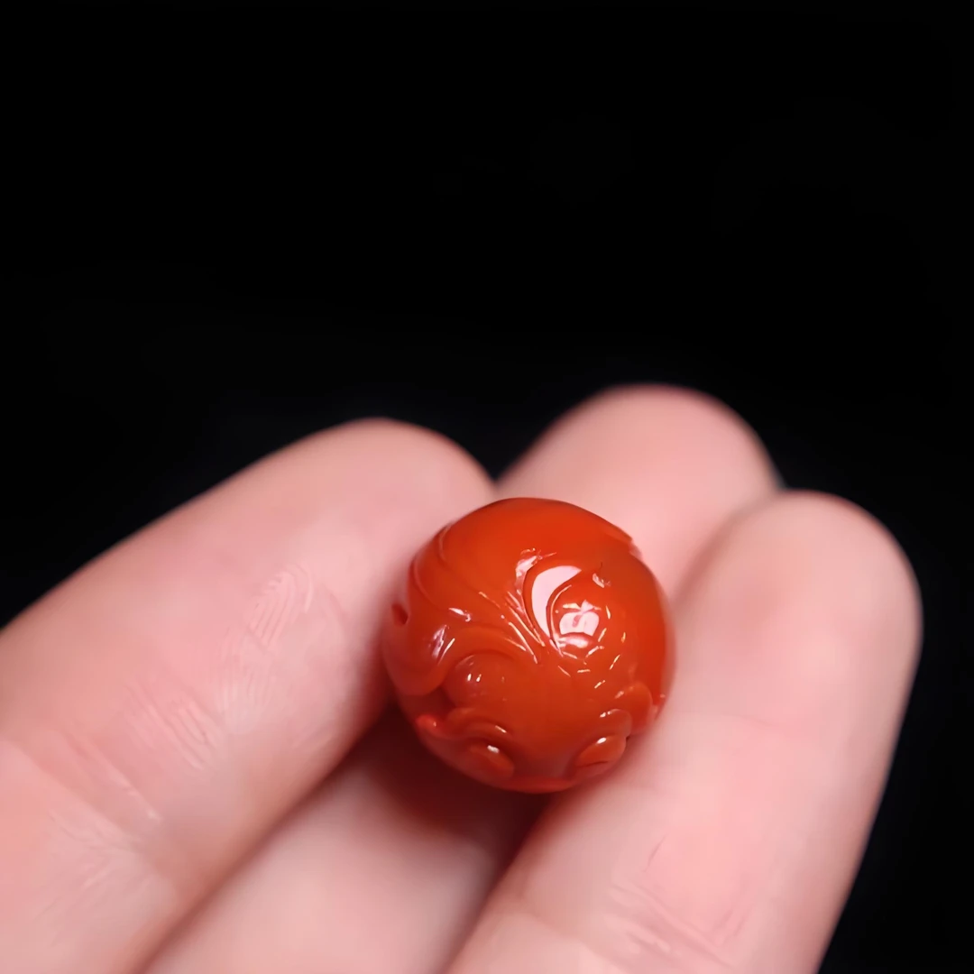 川料南红玛瑙珠子