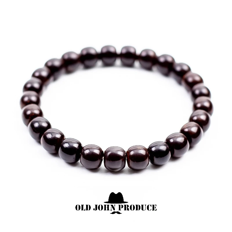 【老型】老约翰印尼原生态椰蒂手串9mm*8mm