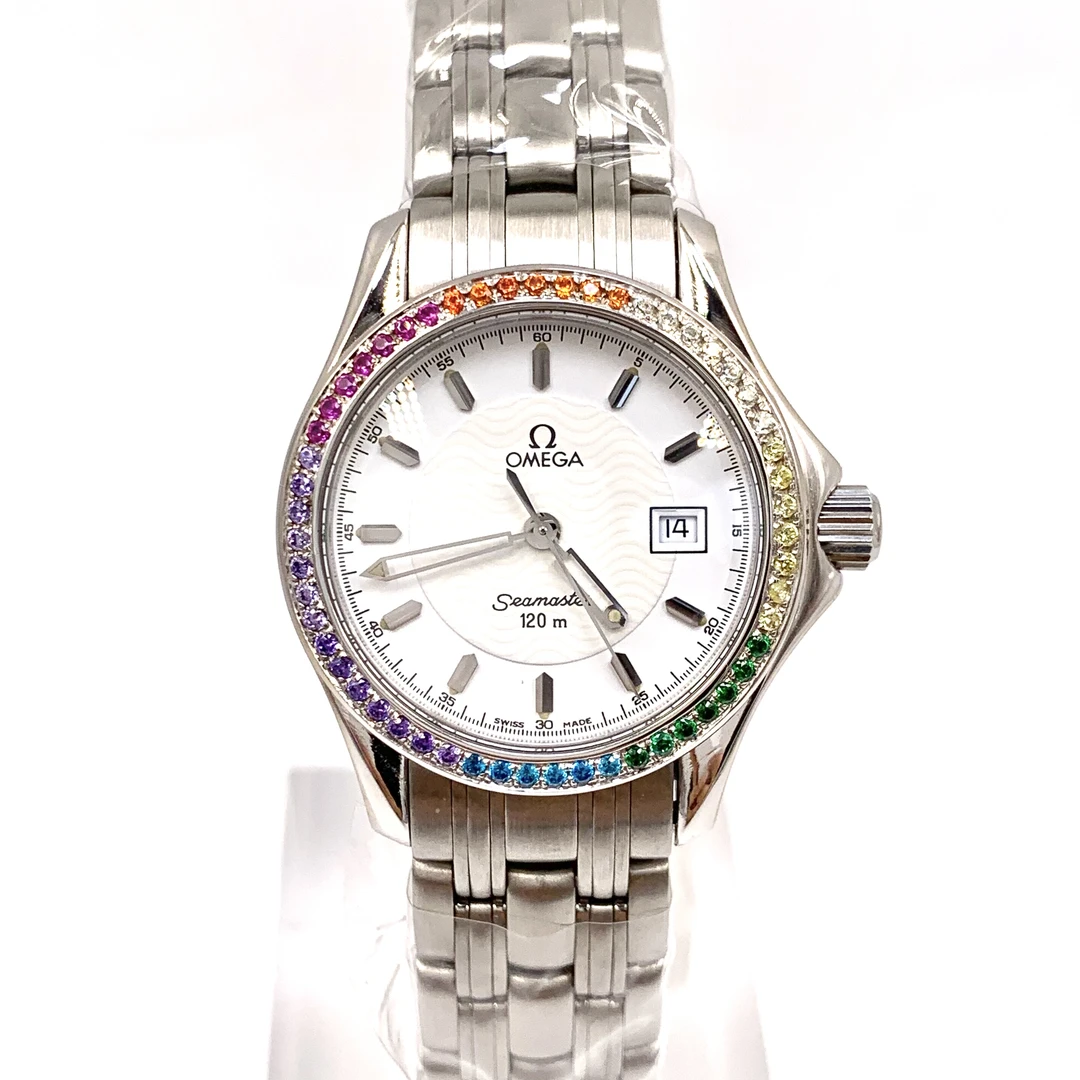 99新 Omega/欧米茄 海马/石英/表径26mm/女表