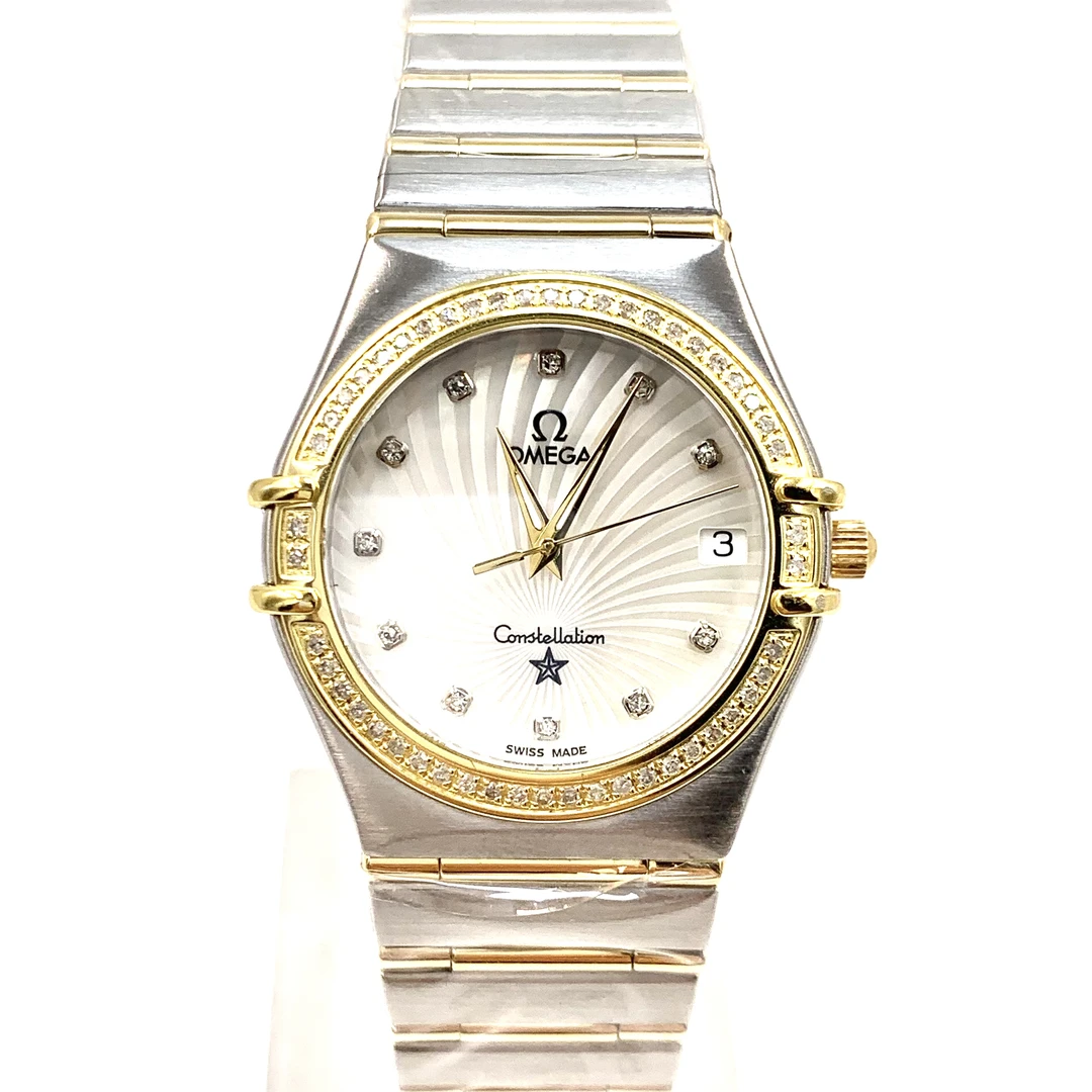 99新 Omega/欧米茄 石英/表径33mm/太阳花/女表
