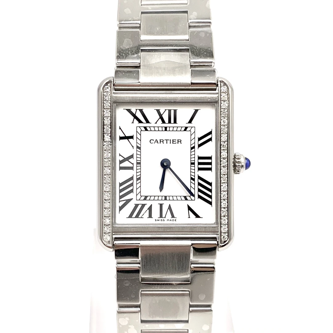 99新 Cartier/卡地亚 坦克/石英/表径34X27mm/女表