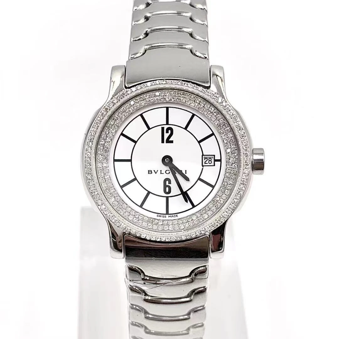 99新 BVLGARI/宝格丽 SoloTempo石英/表径29mm/女表