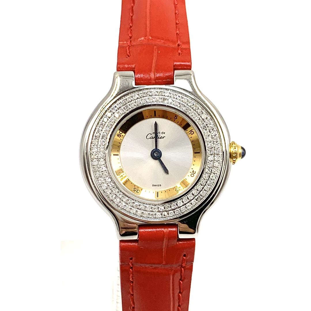 99新 Cartier/卡地亚 石英/公价60000/31mm/SR240621016