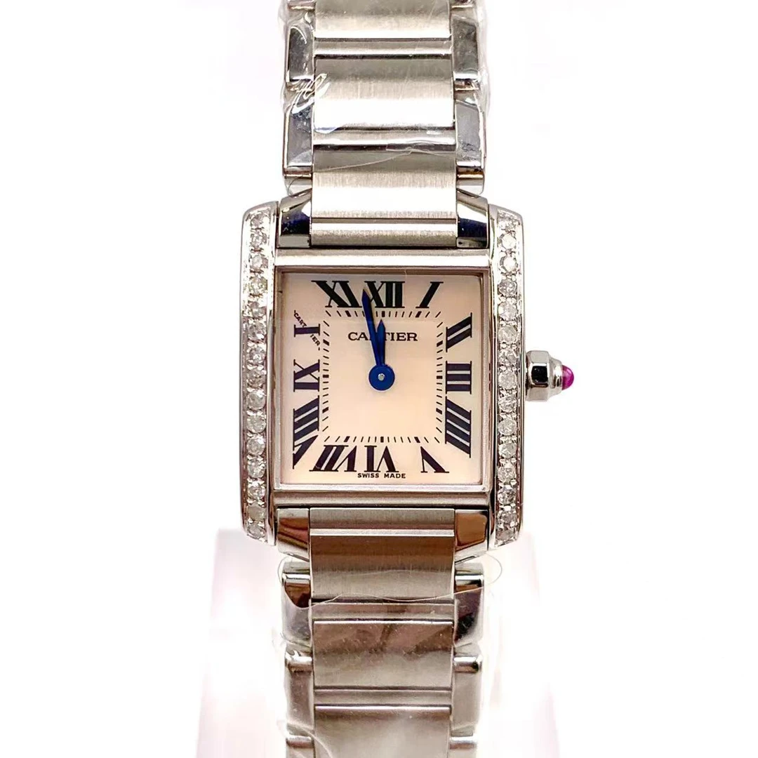 99新 Cartier/卡地亚 法坦/石英/表径25X20mm/女表