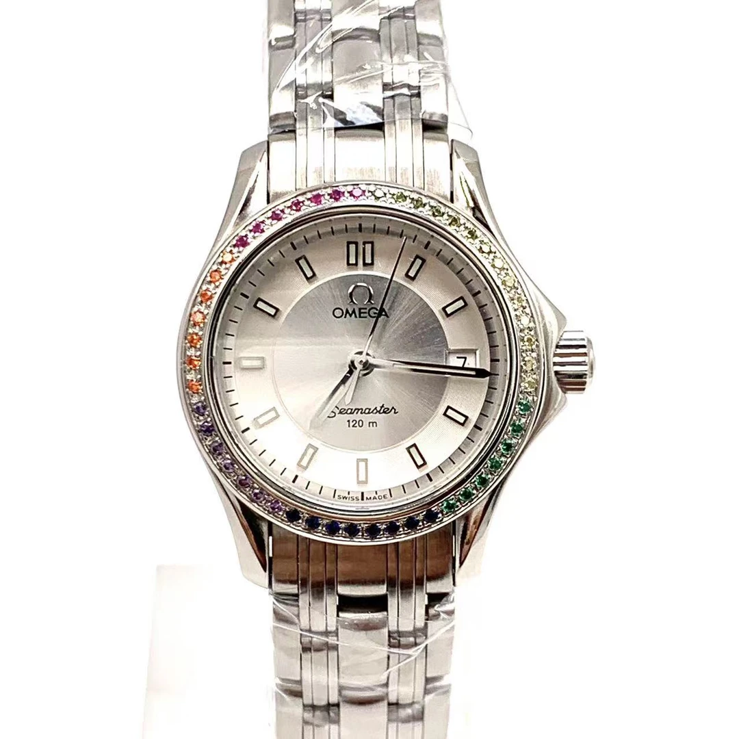 99新 Omega/欧米茄 海马/石英/公价49000/26mm/SR240220012