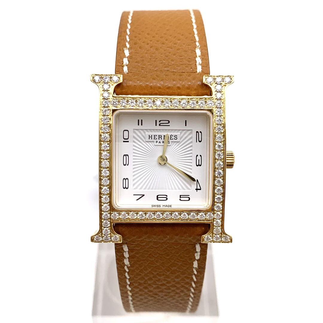 99新 Hermes/爱马仕 石英/表径26mm/女表