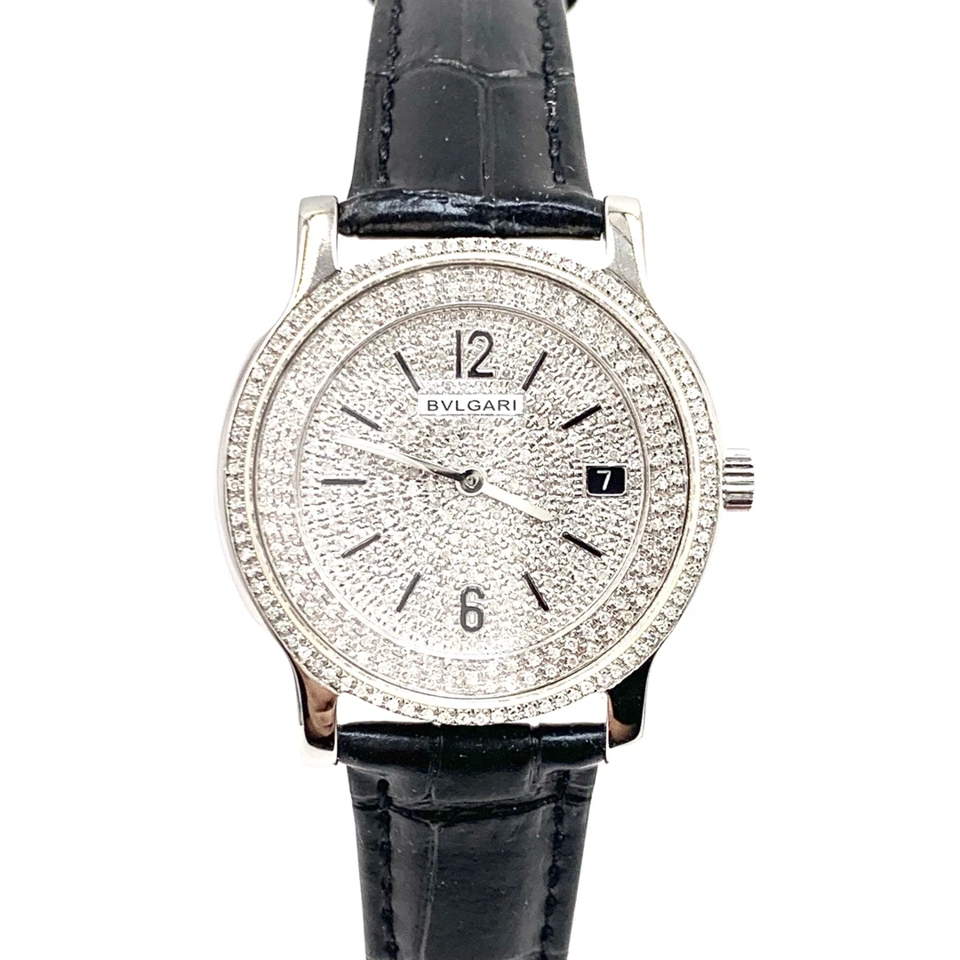 99新 BVLGARI/宝格丽 SoloTempo石英/表径35mm/女表