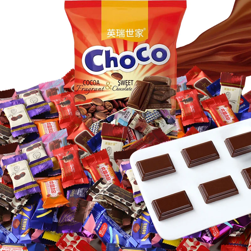英瑞世家【爆款推荐】到手50颗 多款包装混合巧克力独立包装