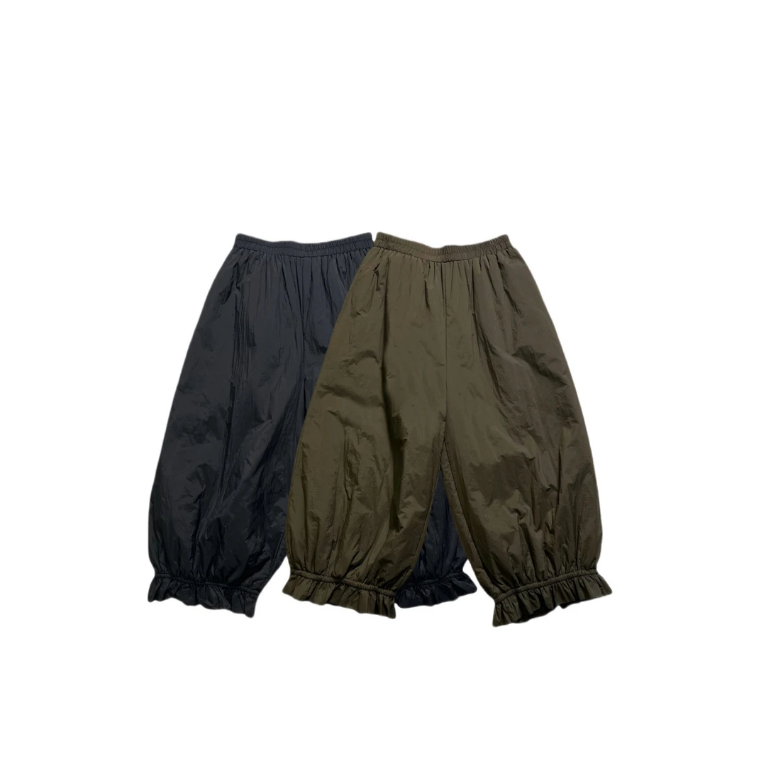 小满服饰-新品花苞裤束脚棉裤