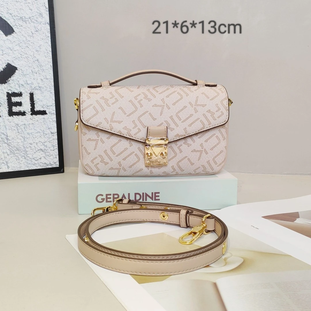 （长21高13厚6）2024新款网红休闲百搭小众简约单肩斜挎包A91666-1